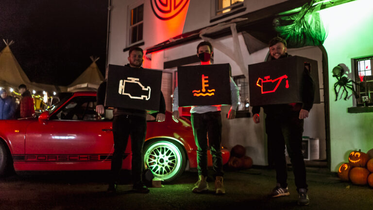 Get Your Frights and Fast Cars at Caffeine&Machine’s Halloween Extravaganza