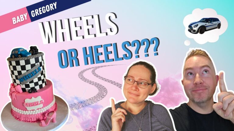 Wheels or Heels? Revealing our baby’s gender our way