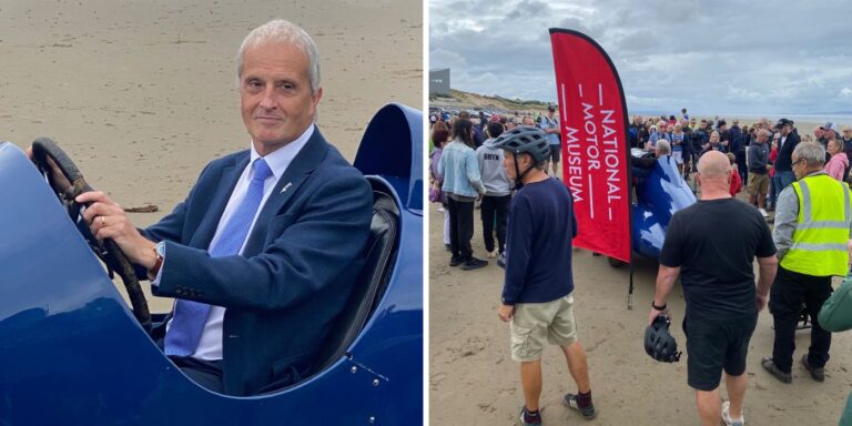 Don Wales sets sights on 200mph steam car in honour of grandfather